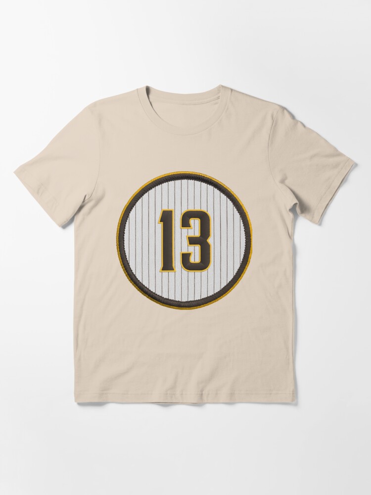 #13 Manny Machado San Diego Padres SLIM FIT Shirt Tri-Blend or 100%Cotton