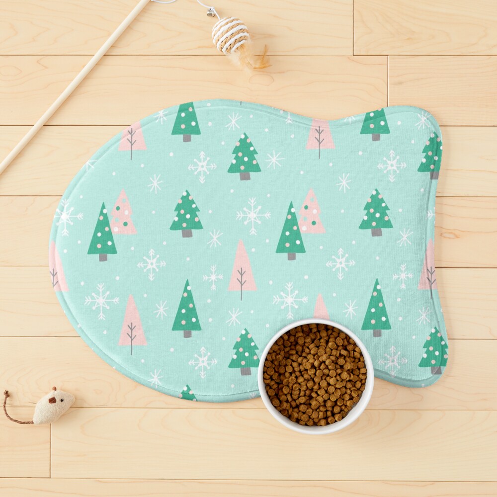 Merry Little Trees Pet Mat