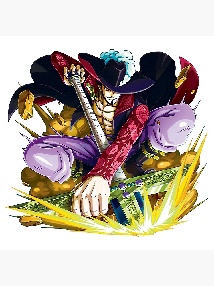 Cartoon Takanome Mihawk Art | Art Board Print