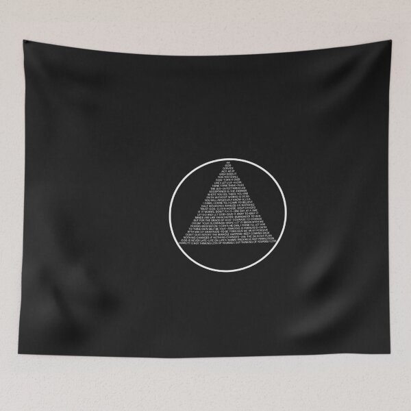 Item preview, Alcoholics Anonymous Symbol In Slogans (A.A.)  T-Shirt designed and sold by EckehardWill.