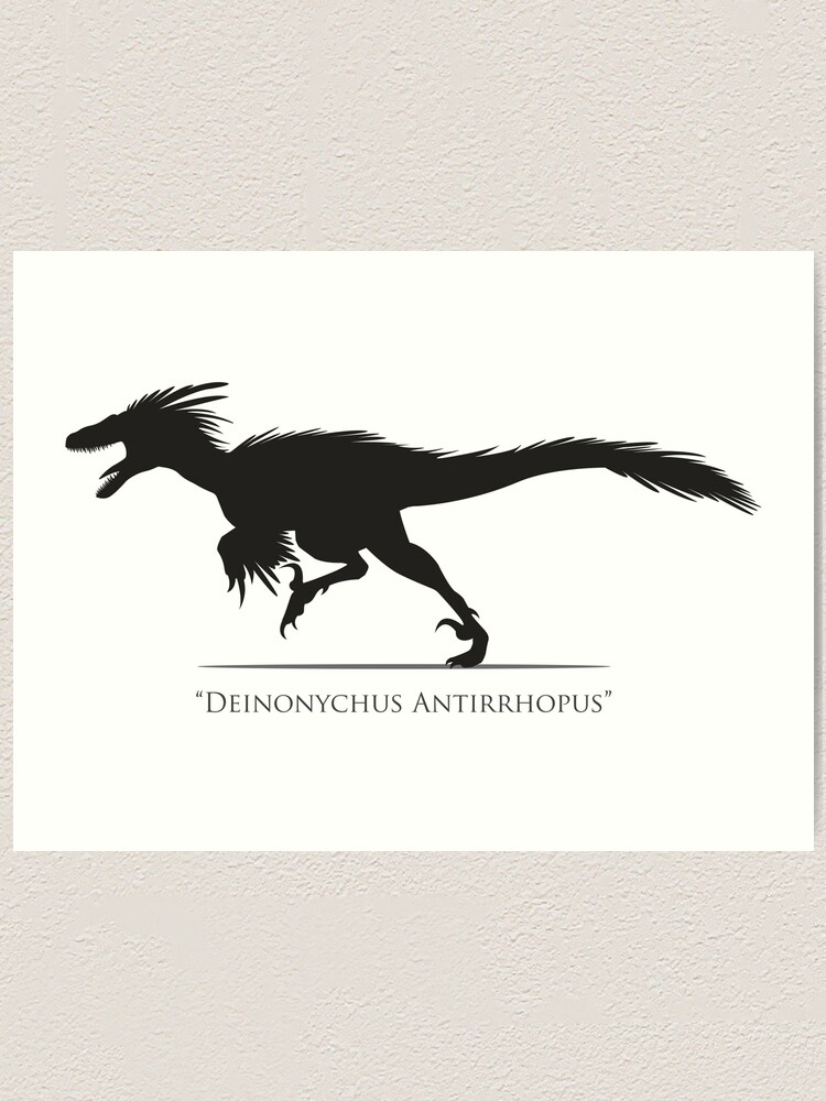 Deinonychus Wall Art, Canvas Prints, Framed Prints, Wall Peels