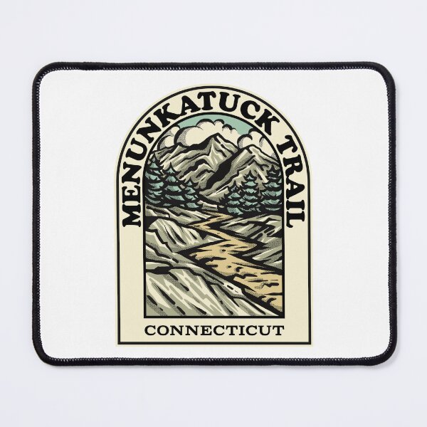 Artikelvorschau, Menunkatuck Trail Connecticut hiking backpacking trail entworfen und verkauft von HalpinDesign.