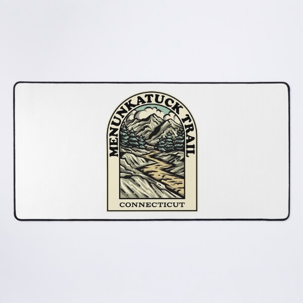 Aperçu de l'œuvre Menunkatuck Trail Connecticut hiking backpacking trail créée et vendue par HalpinDesign.