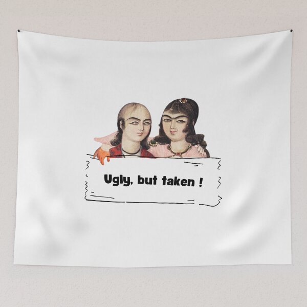 Item preview, Ugly but not single - Persian joke designed and sold by Persian Pride Official.