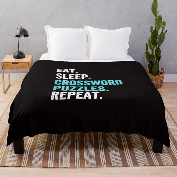 Item preview, Eat.Sleep. Crossword Puzzles. Repeat. designed and sold by kjatrendytees.
