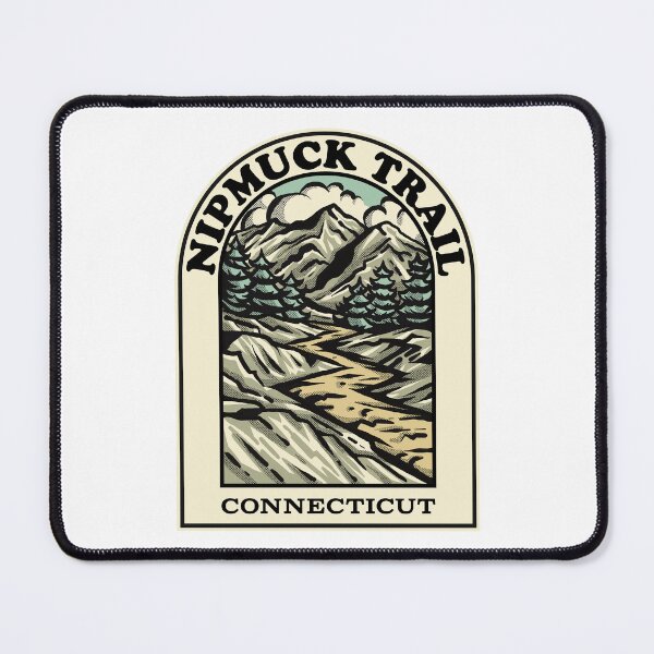 Aperçu de l'œuvre Nipmuck Trail Connecticut hiking backpacking trail créée et vendue par HalpinDesign.