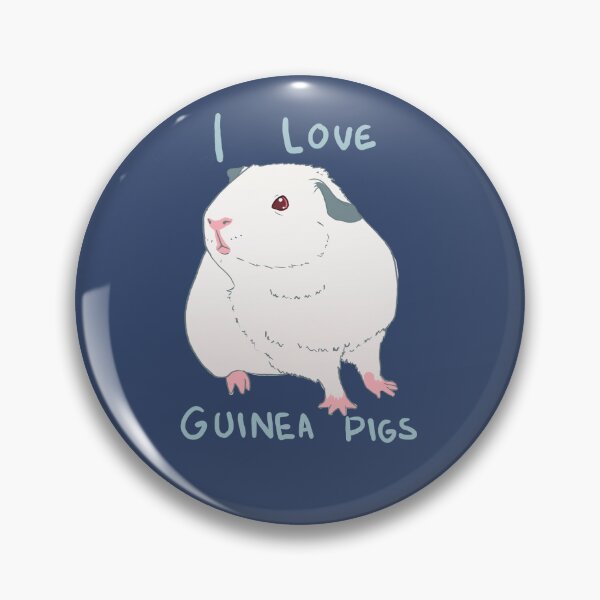 Item preview, I love guinea pigs - pink eye white guinea pig - Cute pet parent spoiled animal designed and sold by sheehanstudios.