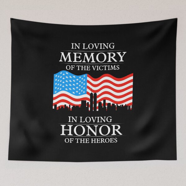 Item preview, In loving memory of the victims in loving honor of the heroes  Patriot Day  designed and sold by Stickiii ♡.