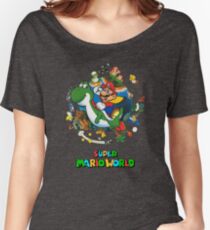 Super Mario World Women's Relaxed Fit T-Shirt
