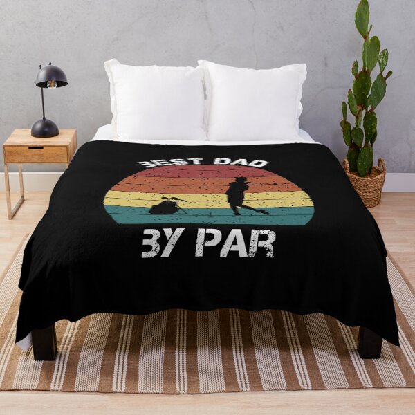 Item preview, Best Dad by par retro sunset golfing dad shirt  designed and sold by cizito.
