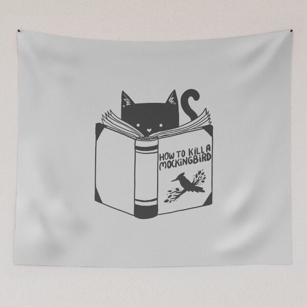Item preview, How To Kill A Mockingbird Cat designed and sold by Tobe Fonseca®.