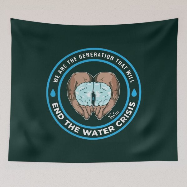 Item preview, Cameron Boyce we are The Generation That Will end The Water Crisis  designed and sold by RedFoxbyMasha.