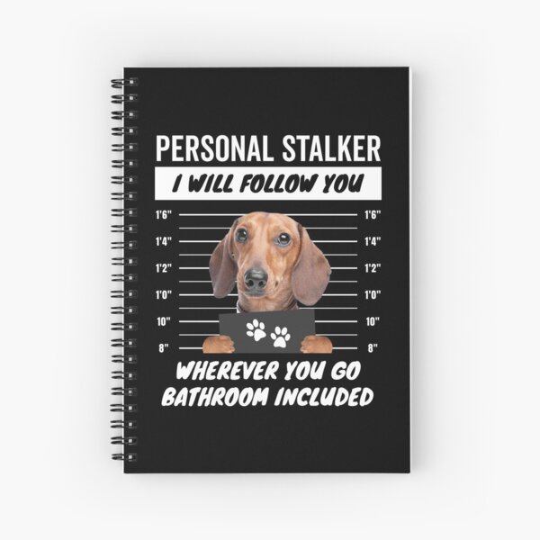 Item preview, Personal Stalker Dotson Dog – Dachshund designed and sold by More Cute Dogs.