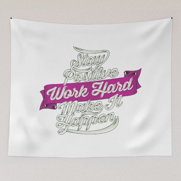 Item preview, Quote Work Hard designed and sold by Milkygmail.