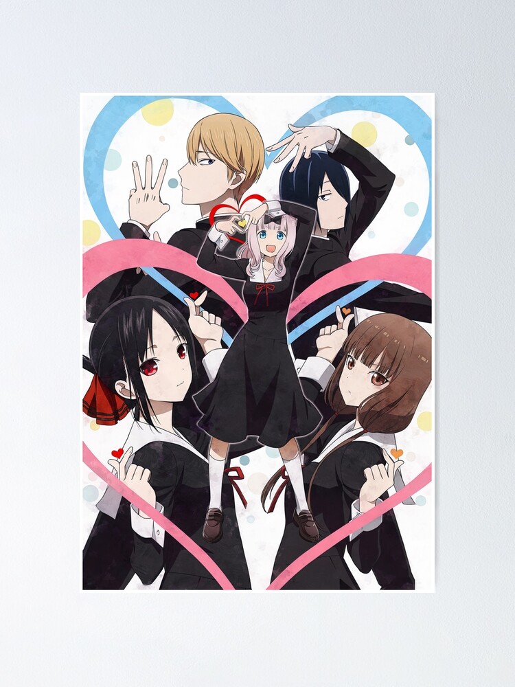 Kaguya-Sama Love is War Ultra Romantic Group Wall Scroll Poster Officially  Licensed 