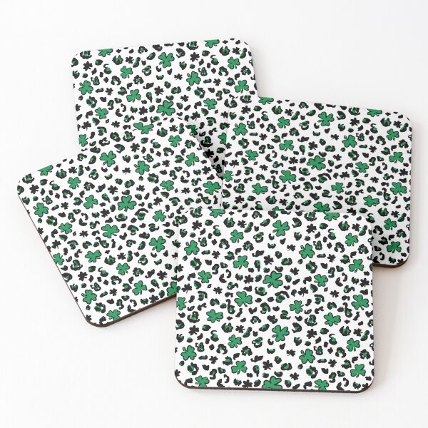 Artikelvorschau, Leopardenmuster zum Thema St. Patrick's Day entworfen und verkauft von mrhighsky.