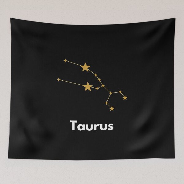Item preview, Taurus, Taurus Sign, Black designed and sold by Magic Love Art Print.