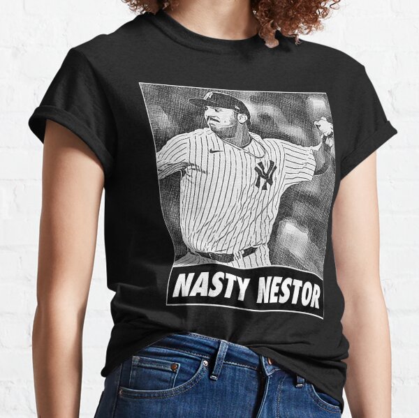  Nestor Cortes New York Baseball Name & Number (Front