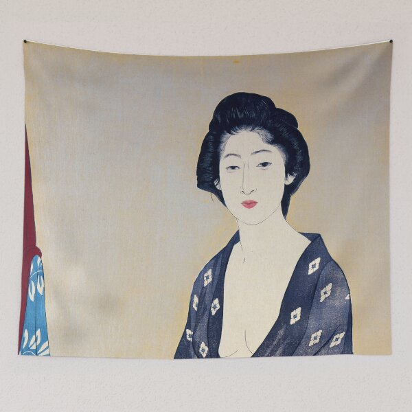 Item preview, Natsugoromo no onna (Woman in a Summer Garment) designed and sold by allhistory.