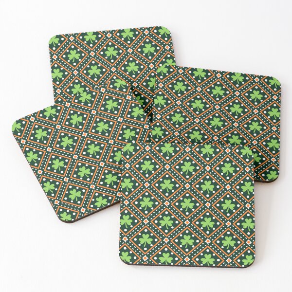 Item preview, St Patrick's Day themed Shamrock Leaves Pattern designed and sold by mrhighsky.