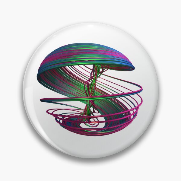 Item preview, Chaos Theory, Butterfly Effect  - Aizawa Chaotic Attractor #1 designed and sold by thinkeccel.