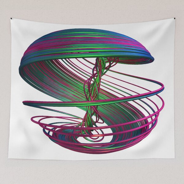 Item preview, Chaos Theory, Butterfly Effect  - Aizawa Chaotic Attractor #1 designed and sold by thinkeccel.