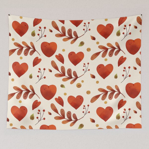 Item preview, Hearts and Leaves designed and sold by HikaryChan.