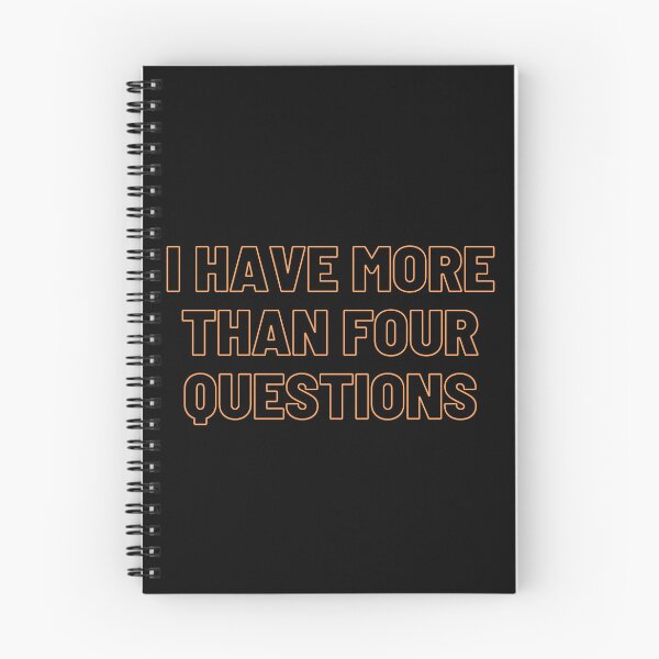 Item preview, Funny passover seder i have more than four questions designed and sold by Demna-S.