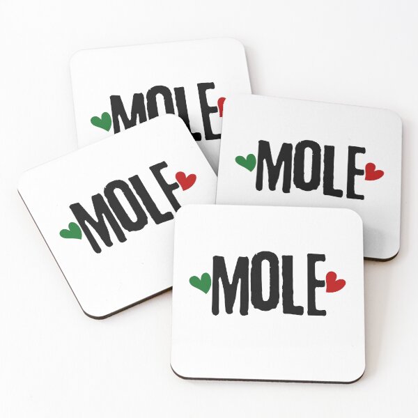 Item preview, I Love Mole - Mexican Food Lover Gift designed and sold by foodiemarie.