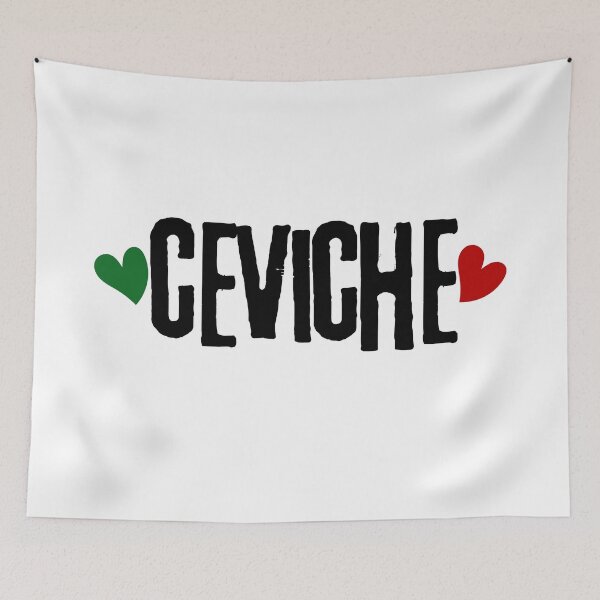 Item preview, I Love Ceviche - Mexican Food Lover Gift designed and sold by foodiemarie.