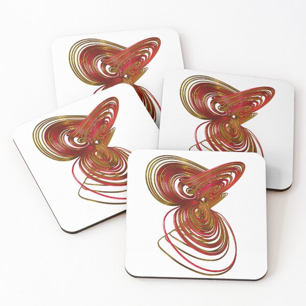 Item preview,  Chaos Theory, Butterfly Effect - 3D Four Wing Chaotic Attractor #1 designed and sold by thinkeccel.