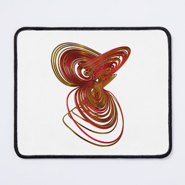 Item preview, Chaos Theory, Butterfly Effect - 3D Four Wing Chaotic Attractor #1 designed and sold by thinkeccel.