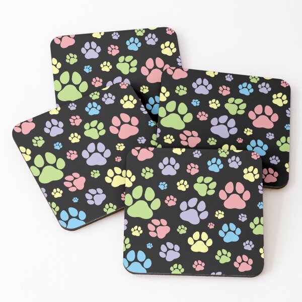 Item preview, Pastel Paw Prints  designed and sold by Foofighter01.