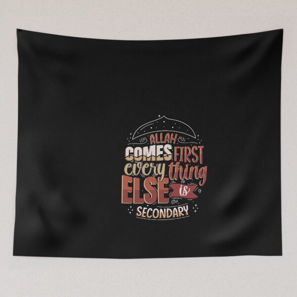 Item preview, Allah Comes First, Everything Else Is Secondary  T-Shirt designed and sold by WaltraudBehr.