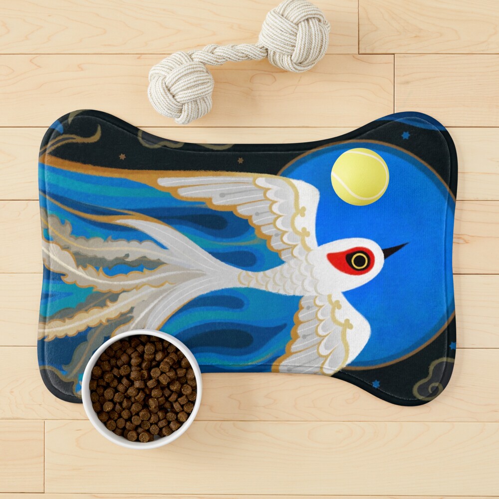Moon bird Pet Mat