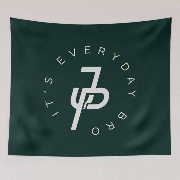 Item preview,  It's Everyday Bro Jake Paul JP Logo designed and sold by RedFoxbyMasha.
