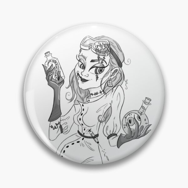 Item preview, Mad Scientist - Black & White designed and sold by Eighty-Sixed Art.