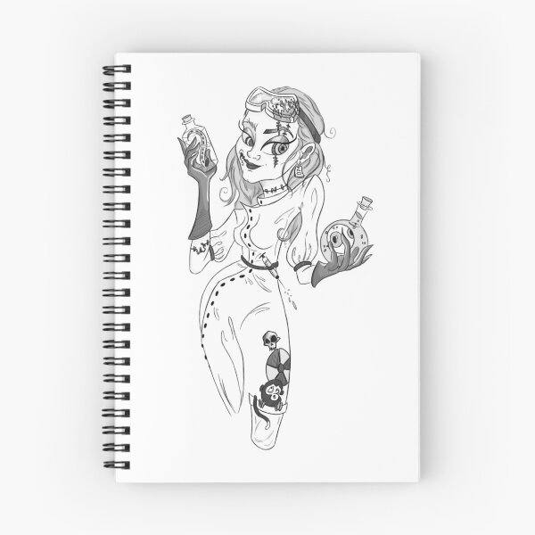 Item preview, Mad Scientist - Black & White designed and sold by Eighty-Sixed Art.