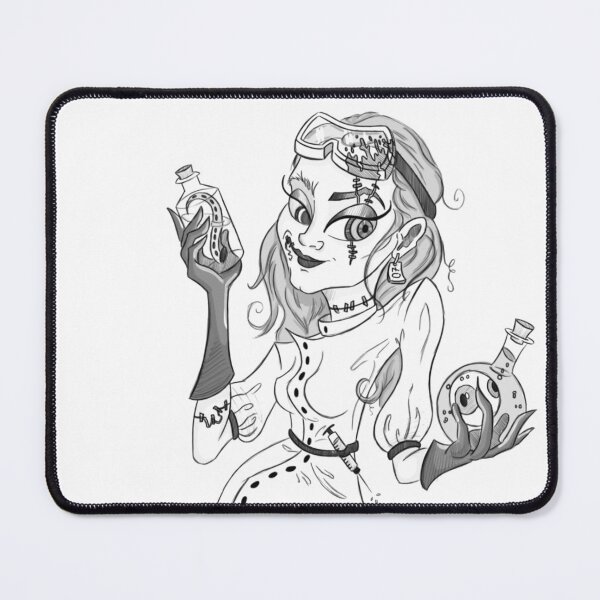 Item preview, Mad Scientist - Black & White designed and sold by Eighty-Sixed Art.