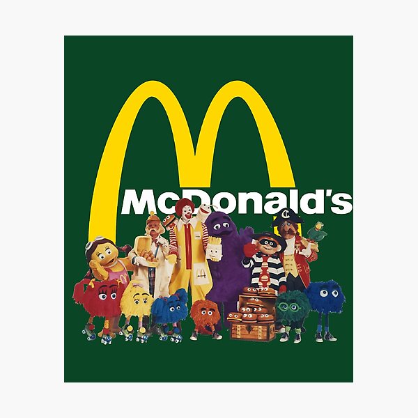 Aperçu de l'œuvre McDonald's Copains 72 créée et vendue par RedFoxbyMasha.