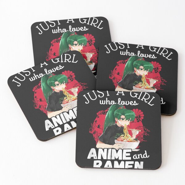 Item preview, Just A Girl Who Loves Anime and Ramen - Camiseta de regalo de Kawaii designed and sold by Jacey2365.