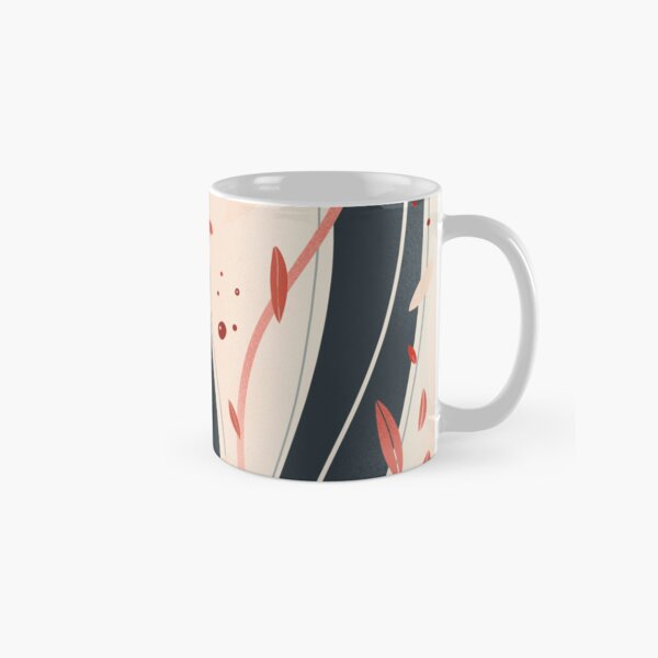 Ondes végétales Mug classique