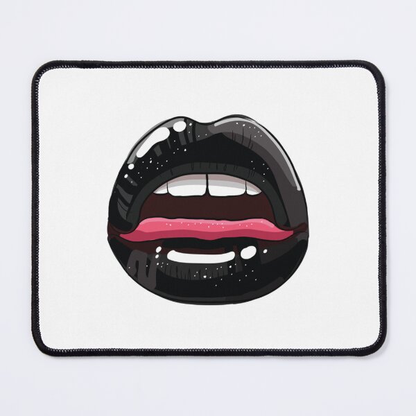 Item preview, Sexy Woman Lips with Lip Gloss designed and sold by HannahDana.