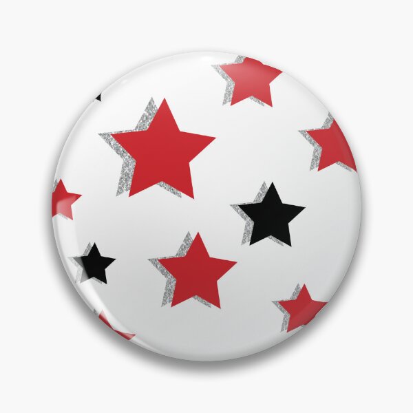 Item preview, Red & Black Sparkle Stars designed and sold by nataliearttt.