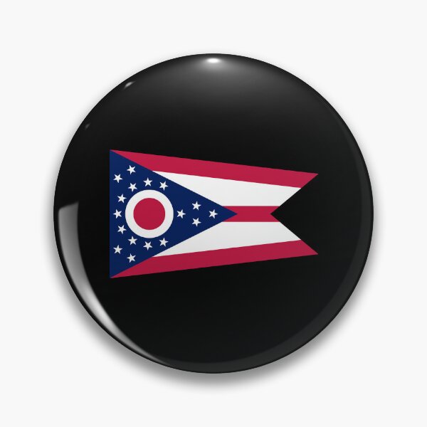 Item preview, Ohio Flag Sticker designed and sold by HannahDana.