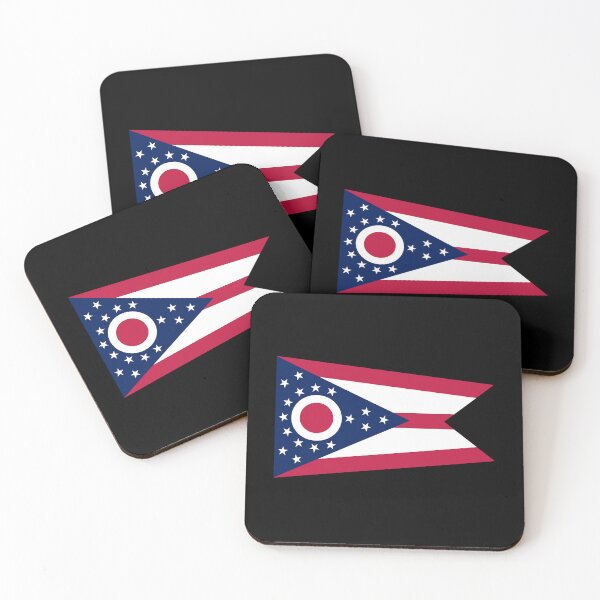 Item preview, Ohio Flag Sticker designed and sold by HannahDana.