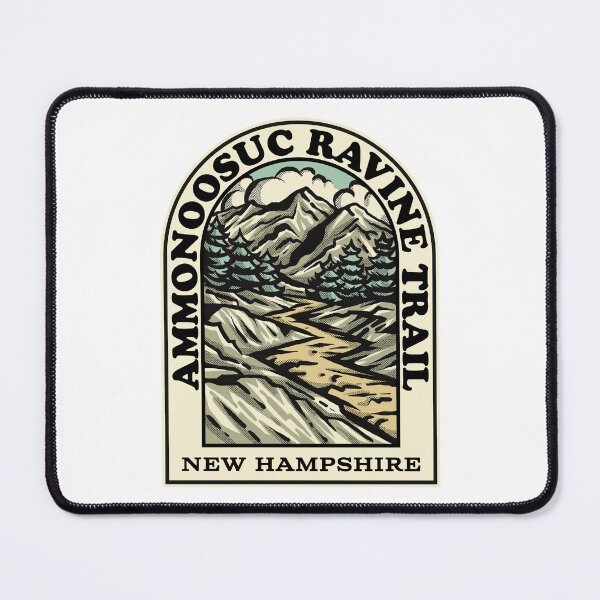Item preview, Ammonoosuc Ravine Trail New Hampshire hiking backpacking trail designed and sold by HalpinDesign.
