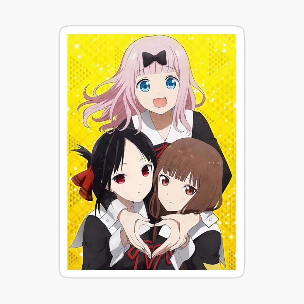 Kaguya. Chika and Miko