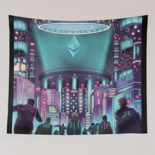 Item preview, Chasing Ethereum Cryptocurrency For The Future designed and sold by neonabdrawn.
