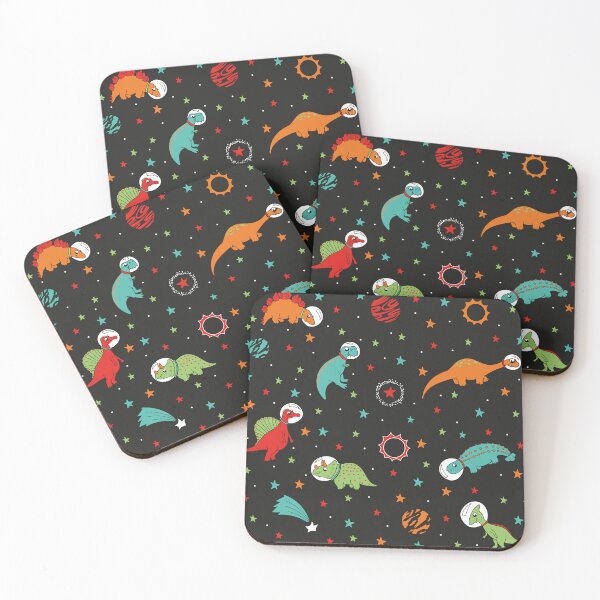 Item preview, Space Dino Pattern designed and sold by The Love Quill.